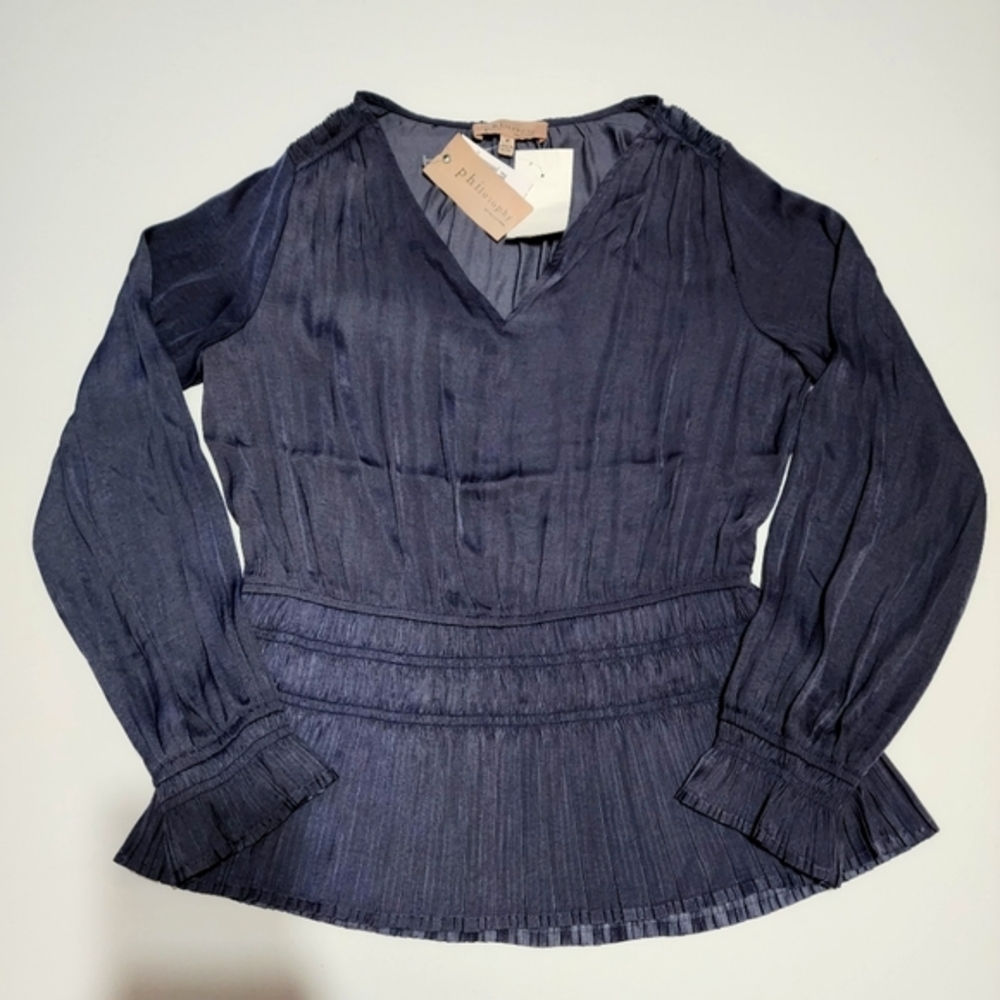 Philosophy Pleated Top